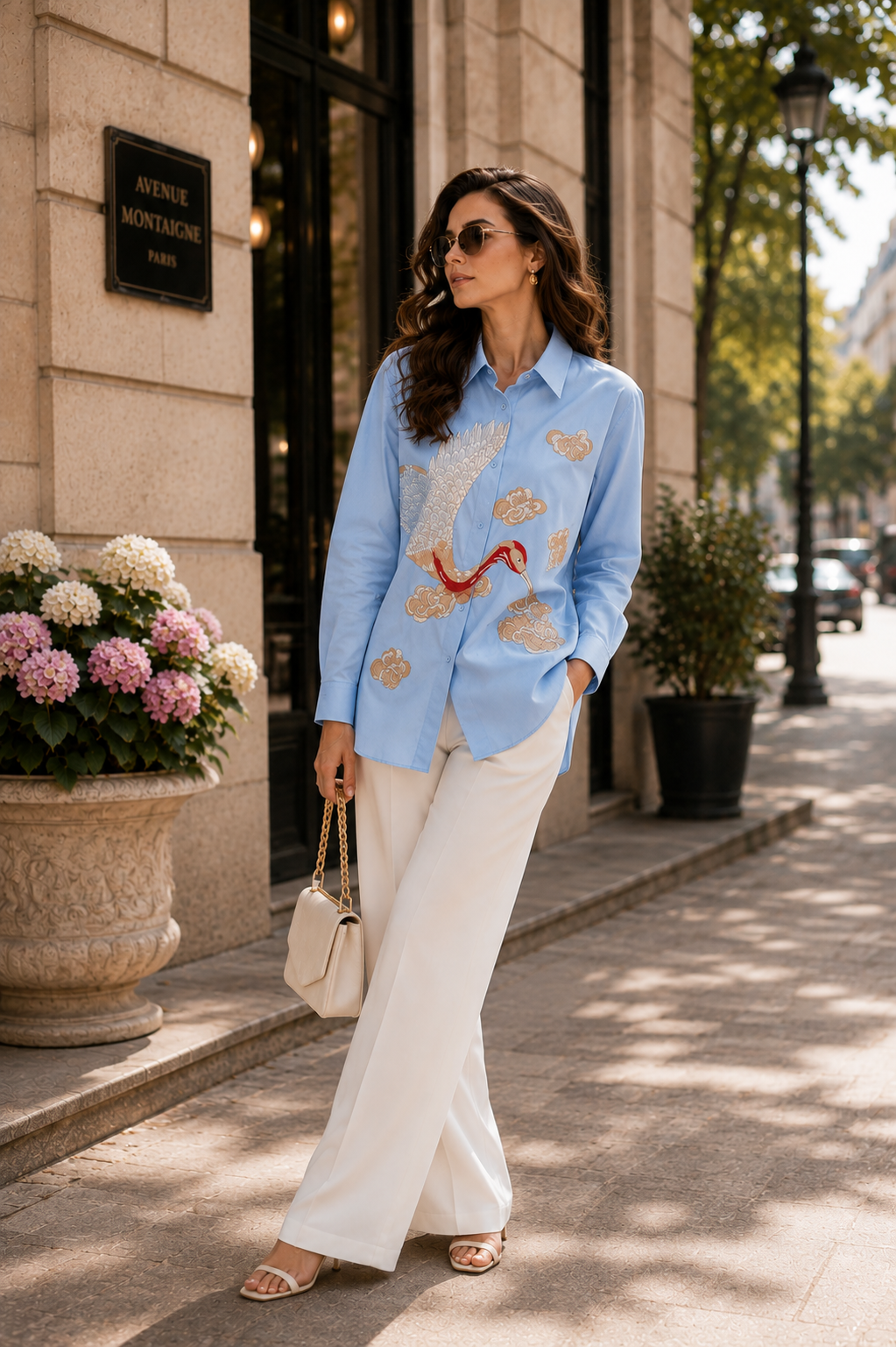 The Crane Reverie Shirt