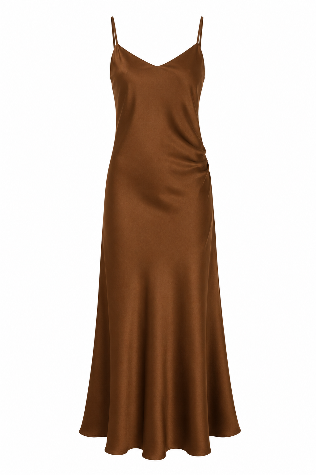 Aurelia Satin Slip Midi Dress