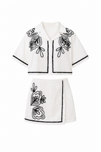 Laguna Embroidered Co-ord Set