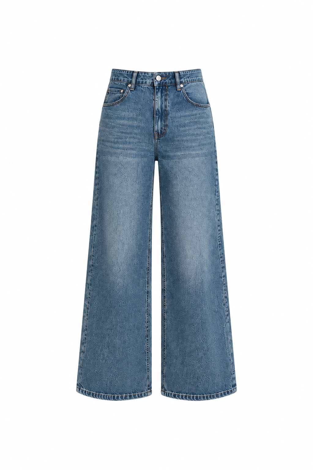 Spider Wide-Leg Denim