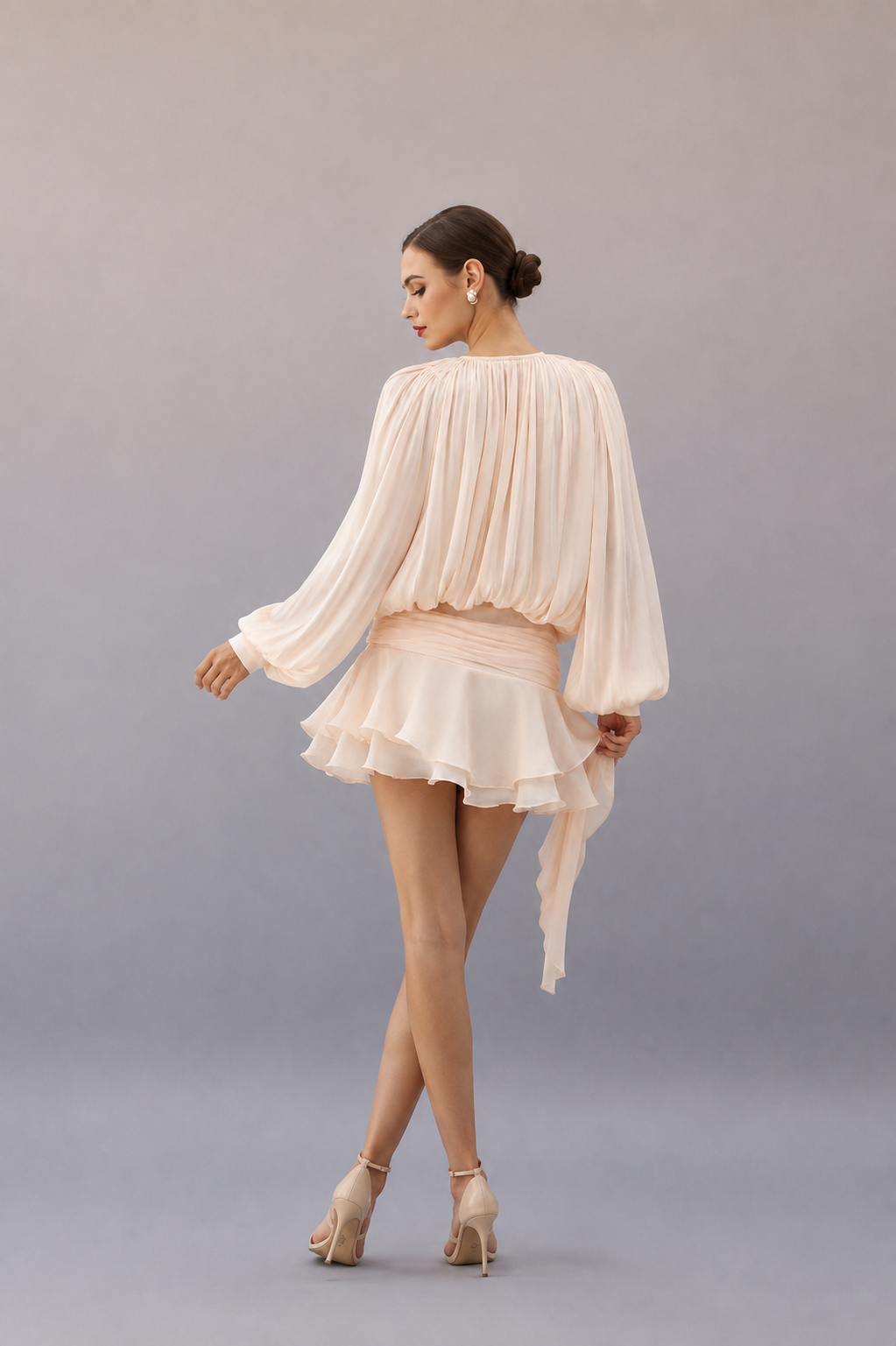 The Celestia Ivory Dress