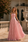 Luna Blush Ruffle Dress